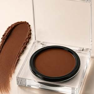 Paleta de Bronceador en Crema que se Convierte en Polvo - Iluminador Facial Mineral Pigmentado, Resistente al Agua y con Brillo - Product Image 4