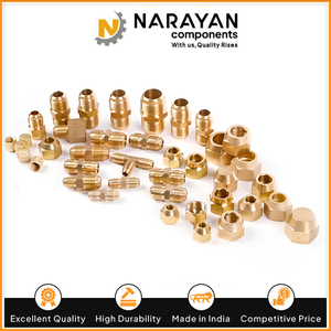 อุปกรณ์และข้อต่อทองเหลืองสำหรับระบบทำความเย็นและระบบปรับอากาศ HVAC - Product Image 4