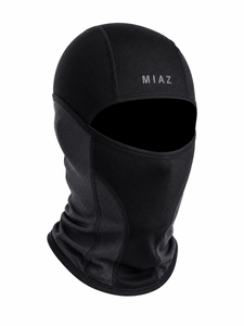 Pasamontañas MIAZ ME-BC-001 con Costuras Rojas y Negras a Rayas, Unisex, para Adultos, Ajustable de 56-58 cm, para Esquí y Deportes - Product Image 6