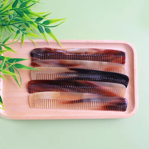 Peigne en corne le plus vendu avec dents larges et fines, lisse, antistatique et durable – Meilleurs prix pour une utilisation saine - Product Image 5