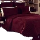 Tissu Sateen Premium TC 250, 54% Polyester, Rayures de 2,50 cm pour Hôtels, Hôpitaux, Parures de Draps, Rideaux d'Hôpital Anti-Boulochage ODM