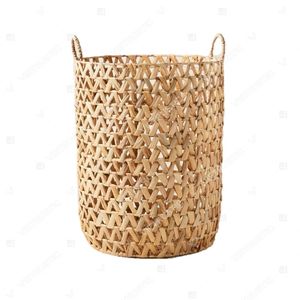 HONEYCOMB <b>Woven</b> <b>Basket</b> Water Hyacinth <b>Basket</b> Home Accessories Bathroom Laundry - Product Image 5