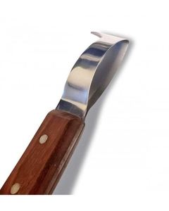 Cuchillos para Pezuñas de Acero Inoxidable Alemán Reutilizables para Herradores, Juego de Cuchillas de Corte Afilado de Doble Filo para Mano Derecha e Izquierda - Product Image 4