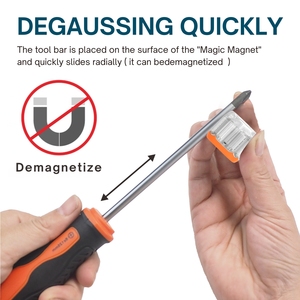 Mini magnétiseur-démagnétiseur compact en ABS pour embouts de tournevis, idéal pour les travaux de précision - Product Image 6
