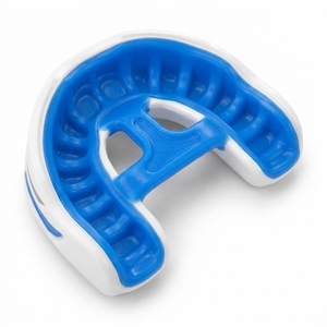 Durable <b>mouth</b> <b>guard</b> featuring comfortable fitting flexible material ergonomic shape and smooth finishing for reliable <b>sports</b> - Product Image 6