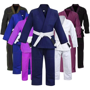 Kimono de judo prêt pour l'entraînement, tissu double tissage, impression de logo personnalisée, couture et sélection de couleurs disponibles - Product Image 2