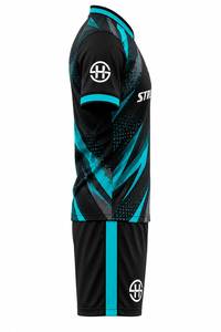Conjunto de Uniforme de Fútbol Personalizado, Camiseta de Fútbol para Hombre, Pantalones Cortos, Ropa Deportiva de Manga Corta, Ropa de Equipo, Venta al por Mayor, OEM, ODM - Product Image 3