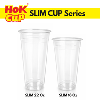 Vaso de plástico PP de polipropileno delgado y alto de 9 gr y 22 oz para bebidas heladas, hecho en Indonesia.