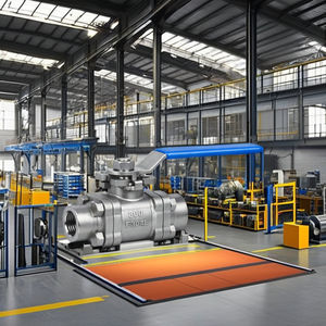 C-Way SS304/F304L 800 #   Válvula de Bola Manual Forjada de PTFE para Alta Temperatura, NPT 2 pulgadas, OEM, R/B, Alta Presión, API 608, 300 M/h - Product Image 1