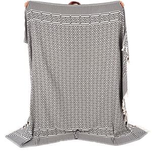 Plaid personnalisé en gros pour canapé, lit, fauteuil – Couvertures douillettes et chaudes 100 % coton turc – Décoration de luxe pour la maison et plaids de voyage - Product Image 1