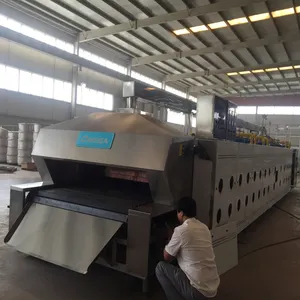 Industrial Bakery Equipment Bread Cookie Baking Tunnel Conveyor Oven Manufacturer