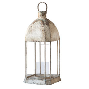 حاوية عتيقة ، شمعة عتيقة ، حاوية بالأسى ، قفص طيور للتزيين - Product Image 4