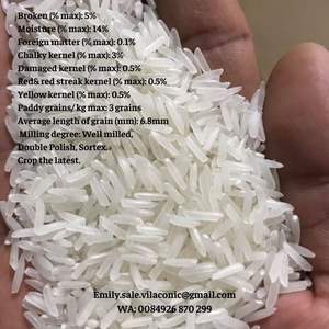 ARROZ HOMALI PREMIUM DE VIETNAM KDM, ARROZ AROMÁTICO HOMALI JASMINE, ARROZ PERFUMADO DE GRANO LARGO DE CALIDAD - Product Image 6