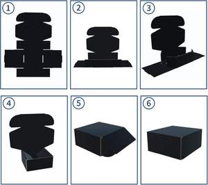 Boîtes à bougies en carton kraft personnalisées avec insert, emballage pour petites bougies parfumées pour le commerce électronique, boîtes en papier imprimées sur mesure - Product Image 6