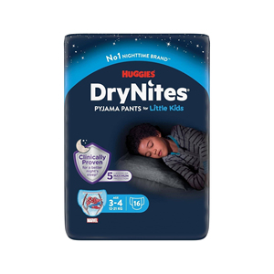 Pantalones de Pijama para Niños, Huggies DryNites, Protección Nocturna, Cómodos y Absorbentes - Product Image 1