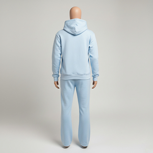 Survêtements personnalisés pour hommes, en coton, polyester et polaire, pour le sport et le jogging, avec logo personnalisé. - Product Image 3