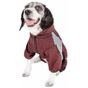 Felpa con Cappuccio Active Fur Breeze Performance, Elasticizzata in 4 Direzioni, Design Bicolore Mélange per Animali Domestici - Product Image 3