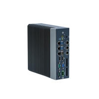 Ordinateur industriel embarqué Intel 6-9e génération Core i3/i5/i7, 6 ports LAN, 6 ports USB, 16 entrées/sorties numériques, UPS en option, montage mural, sans ventilateur, stock 8-64 Go