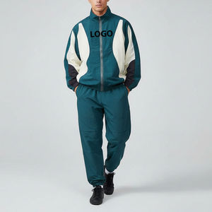 Survêtement coupe-vent léger et imperméable personnalisé en polyester pour homme, nouveau style respirant pour l'extérieur - Product Image 4