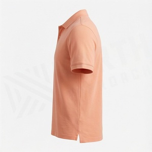 เสื้อโปโลผู้ชายสีตามสั่ง ระบายอากาศได้ดี แห้งเร็ว เหมาะสำหรับฤดูร้อน มีไซส์ใหญ่ รับสกรีนโลโก้ เสื้อแขนสั้นลำลอง - Product Image 3