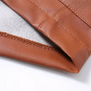 Stylish <b>Men</b> <b>Leather</b> <b>Shorts</b> Elegant Design Durable Soft <b>Leather</b> Comfortable Fit Perfect For Streetwear And Daily Use - Product Image 5