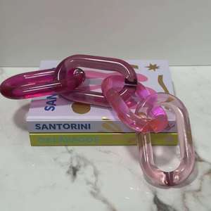 งานศิลปะเรซิ่นอีพ็อกซี่แบบกำหนดเอง รูปทรงโซ่แขวนผนังอเนกประสงค์ สำหรับงาน DIY ตกแต่งห้องแบบส่วนตัว ฉากกั้นห้องรูปนางฟ้า - Product Image 1