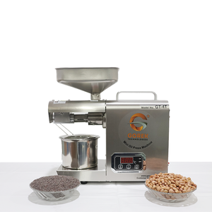 เครื่องกดน้ำมันขนาดเล็ก Gorek Technologies ทำจากสแตนเลส พร้อมระบบดิจิตอล สำหรับสกัดน้ำมันถั่วเหลือง - Product Image 1