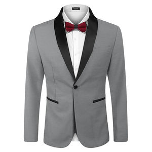 Veste de Costume Homme de Luxe, Blazer Masculin Élégant, Manteau Slim pour Mariage et Soirée Formelle - Product Image 2
