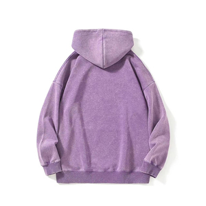 Wholesale Custom Design Acid Wash Hoodies New Arrival Acid Wash Hoodies High Quality Acid Wash Hoodies - Product Image 2