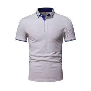 Camiseta Polo de Golf de Manga Corta, Diseño Moderno y a la Moda, Corte Relajado, Estilo Casual Elegante, Cómoda de Usar - Product Image 1