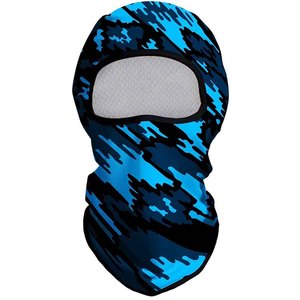 Pasamontañas de Poliéster con Camuflaje Azul para Actividades al Aire Libre, Unisex, Transpirable e Impermeable - Product Image 1