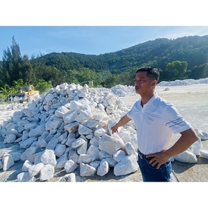 Carbonate de calcium en poudre blanche pour applications de revêtements de sol en PVC SPC - Product Image 2