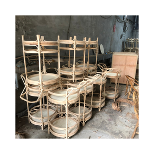Panier en bambou tissé à la main, matériau naturel, pour servir et ranger - Product Image 6