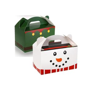 Wholesale Custom Festive Sock <b>Gift</b> <b>Box</b> OEM Printed Folding Paper Gable Packaging With Handle Factory Direct Vietnam Manufacturer - Product Image 3