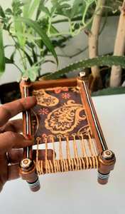 Bandeja de Madera Estilo Khatiya, Mini Charpai, Hecha a Mano, Ecológica, para Servir en Bodas, Diwali, Aperitivos, Frutos Secos, Hora del Té - Product Image 2