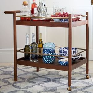 Wooden bar cart serving <b>trolley</b> bar <b>trolley</b> wooden serving cart drinks <b>trolley</b> bar serving cart tea <b>trolley</b> kitchen <b>trolley</b> - Product Image 3