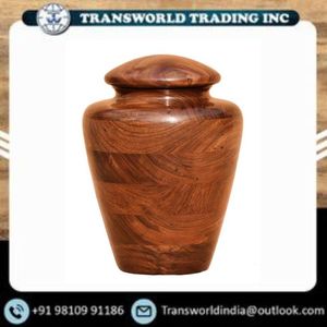 Classic Handmade Wooden <b>Ashes</b> Urn <b>Box</b> Premium Memorial Cremation Keepsake Elegant Funeral Storage Decorative Adult Urn - Product Image 4