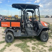 Kubota RTV-X1140 Véhicule utilitaire agricole robuste 4x4 électrique manuel 4 temps 250cc certifié EPA EEC, couple durable de 200-400 Nm