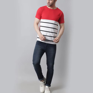 New Latest Style Men's T-Shirts Premium <b>Design</b> 100% Cotton Regular Fit Anti-Pilling Summer Comfortable Quality Blank - Product Image 6