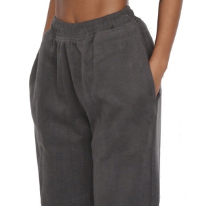 2026 Designer Mens Wide Leg Canvas Pants Elastic Waist Casual Breathable 100 Percent Cotton Winter Fleece Apparel - Product Image 6