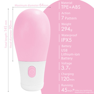 Đồ chơi người lớn chất lượng tuyệt vời, thiết kế thời trang, máy rung kích thích tình dục, chống nước IPX5, chất liệu TPE, giá tốt nhất, dành cho phụ nữ. - Product Image 4