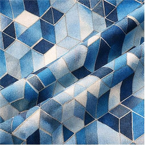 Robes pour filles/femmes en tissu crêpe naturel léger, respirant, biologique, écologique, à motif floral, finition polyester, doux et luxueux - Product Image 1