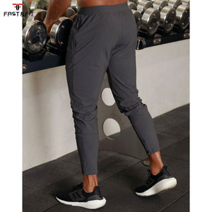 Pantalon de jogging droit léger décontracté taille mi-haute pour homme, idéal pour l'entraînement en extérieur et le fitness - Product Image 4