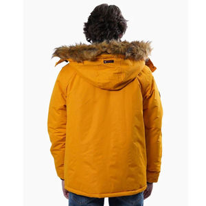 Parka d'hiver longue en duvet d'oie de qualité supérieure pour homme, style canadien, grande taille, couleur unie, pour l'extérieur - Product Image 3