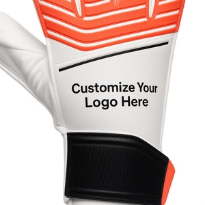 Gants de gardien de but de football personnalisables avec impression par sublimation, en cuir PU, à doigts entiers, antidérapants, respirants, avec sangle de poignet réglable - Product Image 6