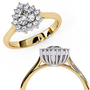 Anillo de Compromiso Clásico con Diamante Cultivado en Laboratorio de 0.5 Quilates, Corte Corazón, Oro de 10k, 14k, 18k, Certificado IGI, Diamante VS DEF para Aniversario o Boda - Product Image 2