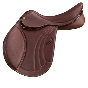 Silla de Montar Inglesa Profesional de Cuero, Silla de Montar Ligera y Duradera para Equitación de Alto Rendimiento - Product Image 1