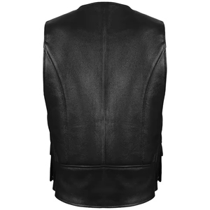 Nouveau design, veste en cuir d'hiver pour homme, style décontracté, respirante, de haute qualité, pour l'extérieur, style moto, personnalisable. - Product Image 5