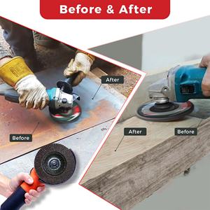 Hoge Kwaliteit Zirkonia Aluminium Flap Schijf Schurende Polijstklep Slijpschijf Voor Roestvrij Staal - Product Image 4