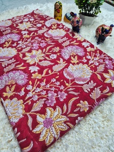 Nuevas telas de algodón estampadas a mano exclusivas de 60*60 cm, 100% algodón puro, telas del grupo Taj disponibles en stock. - Product Image 3